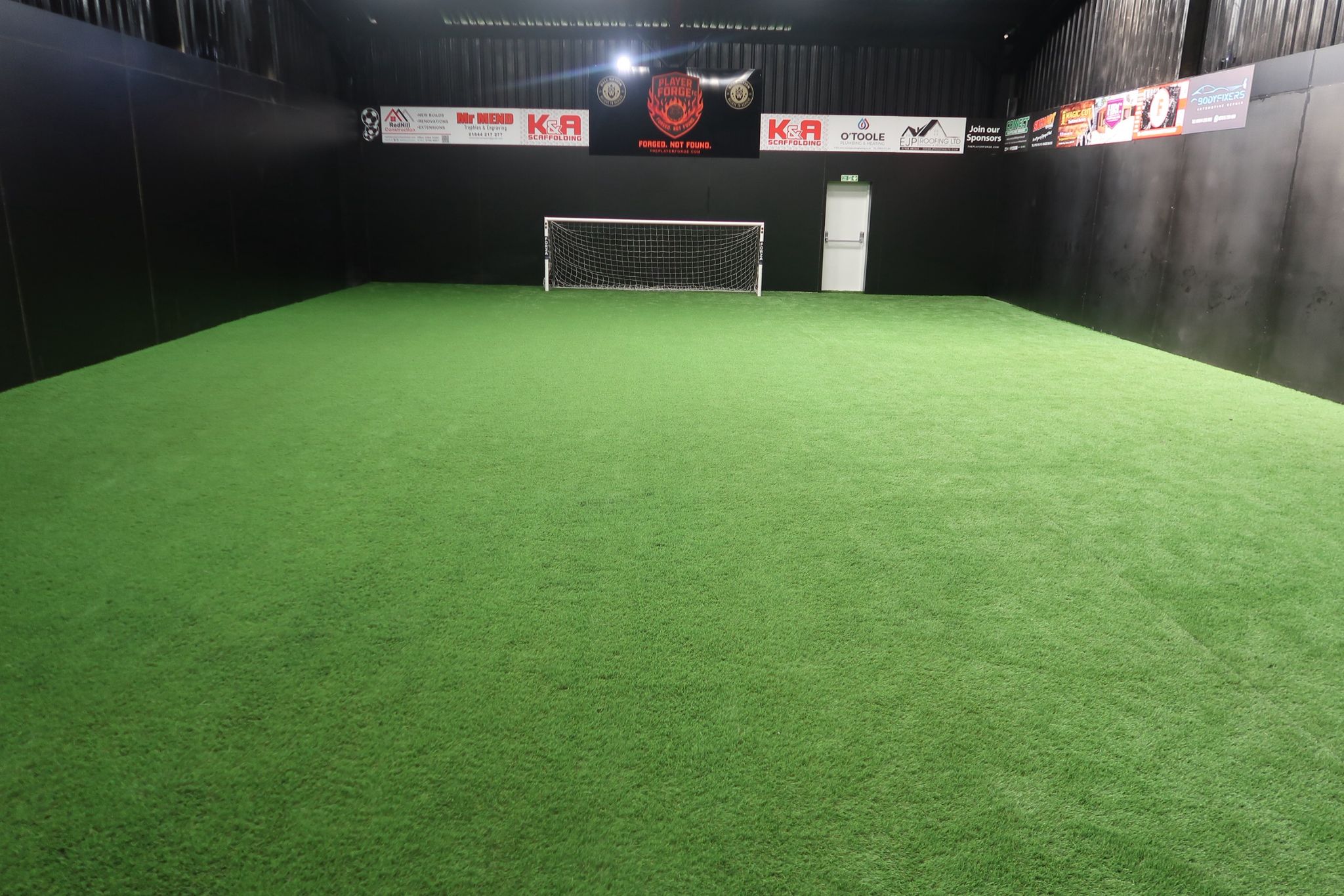 Elite indoor football pitch at The Player Forge Thame